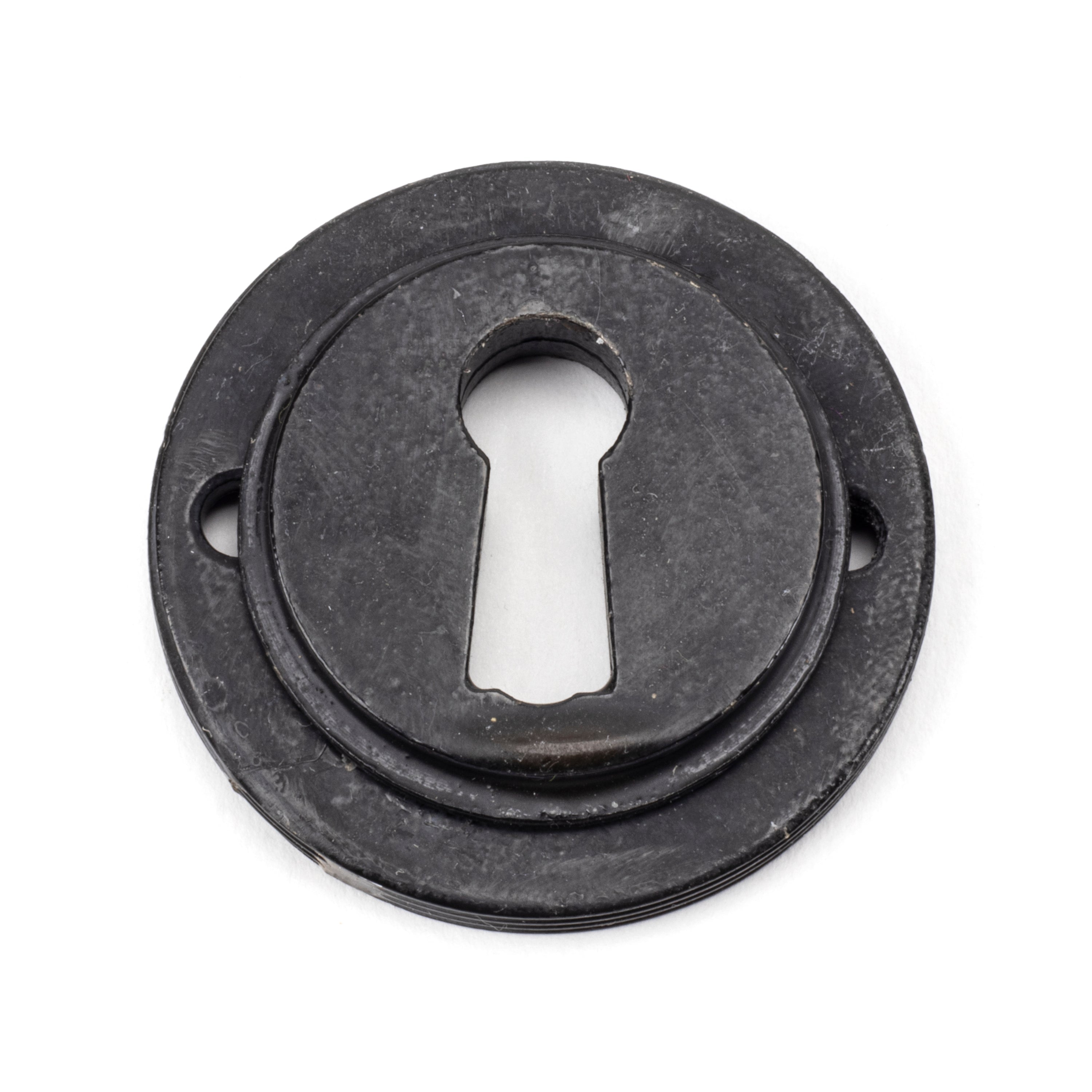 External Beeswax Round Escutcheon (Square) | From The Anvil-Escutcheons-Yester Home