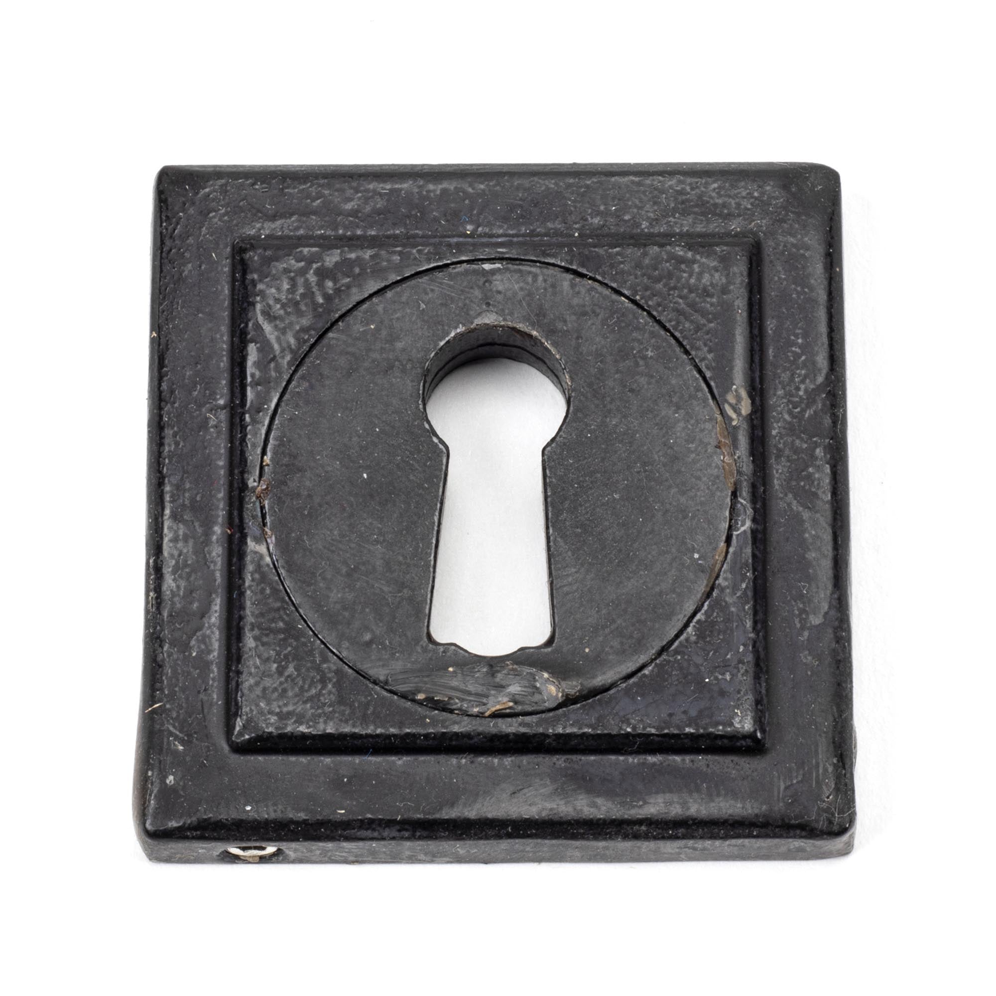 External Beeswax Round Escutcheon (Square) | From The Anvil - Escutcheons - From The Anvil - Yester Home