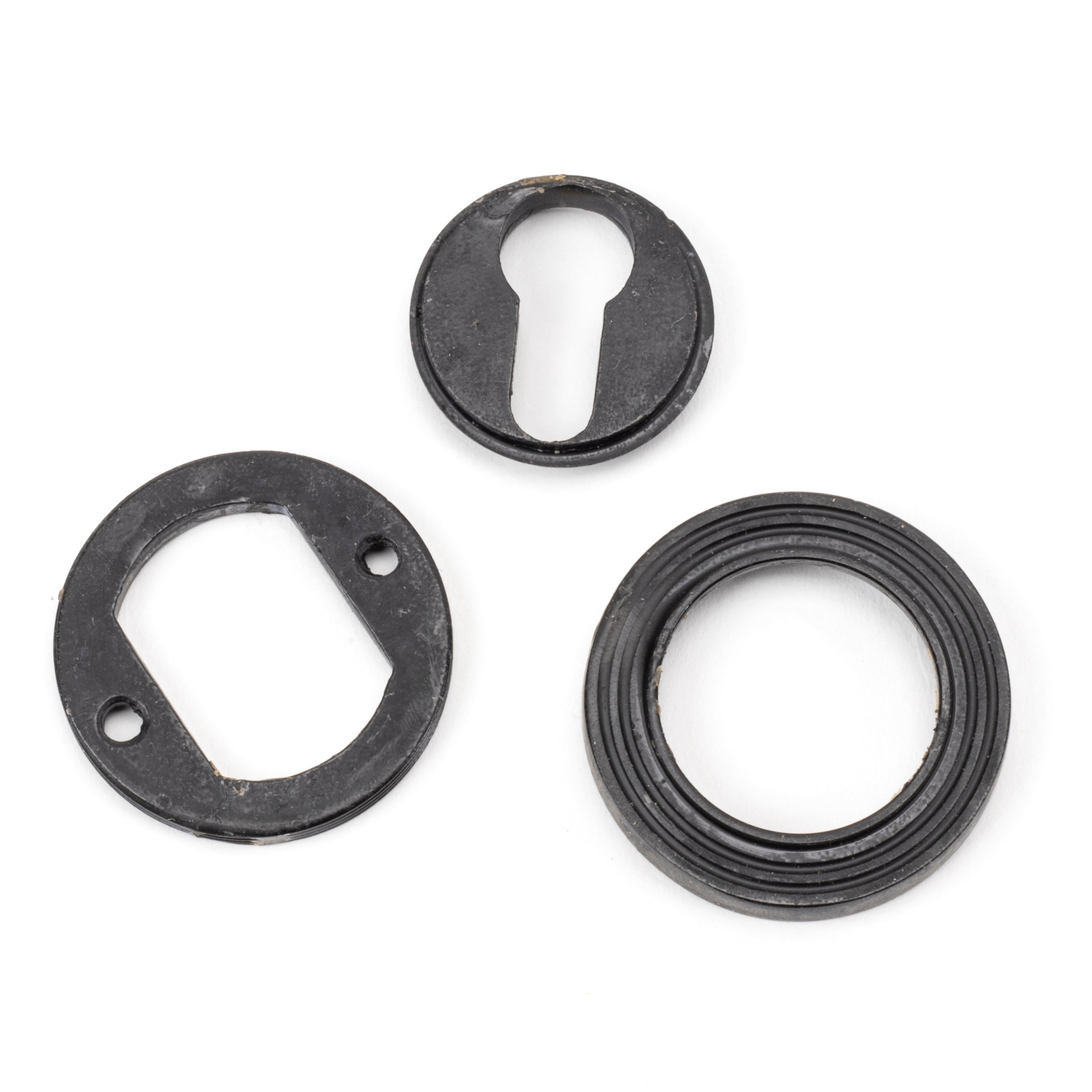 External Beeswax Round Euro Escutcheon (Beehive) | From The Anvil-Euro Escutcheons-Yester Home