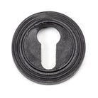 External Beeswax Round Euro Escutcheon (Beehive) | From The Anvil-Euro Escutcheons-Yester Home