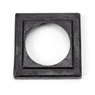 External Beeswax Round Euro Escutcheon (Square) | From The Anvil - Euro Escutcheons - From The Anvil - Yester Home