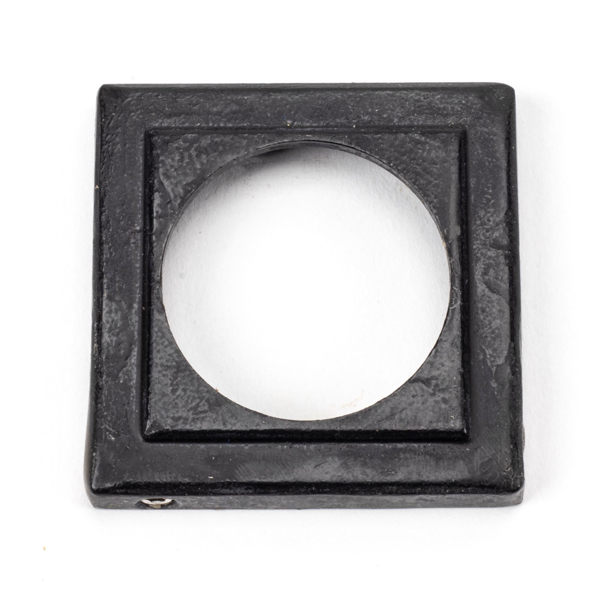 External Beeswax Round Euro Escutcheon (Square) | From The Anvil - Euro Escutcheons - From The Anvil - Yester Home