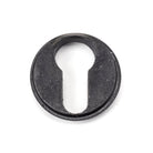External Beeswax Round Euro Escutcheon (Square) | From The Anvil-Euro Escutcheons-Yester Home