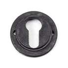 External Beeswax Round Euro Escutcheon (Square) | From The Anvil-Euro Escutcheons-Yester Home