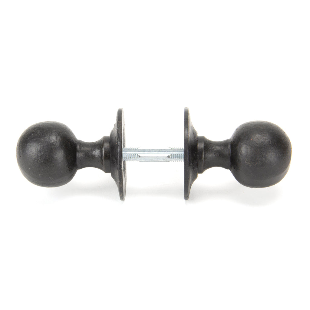 External Beeswax Round Mortice/Rim Knob Set | From The Anvil-Mortice Knobs-Yester Home