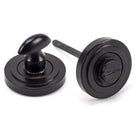 External Beeswax Round Thumbturn Set (Art Deco) | From The Anvil - Thumbturns - From The Anvil - Yester Home