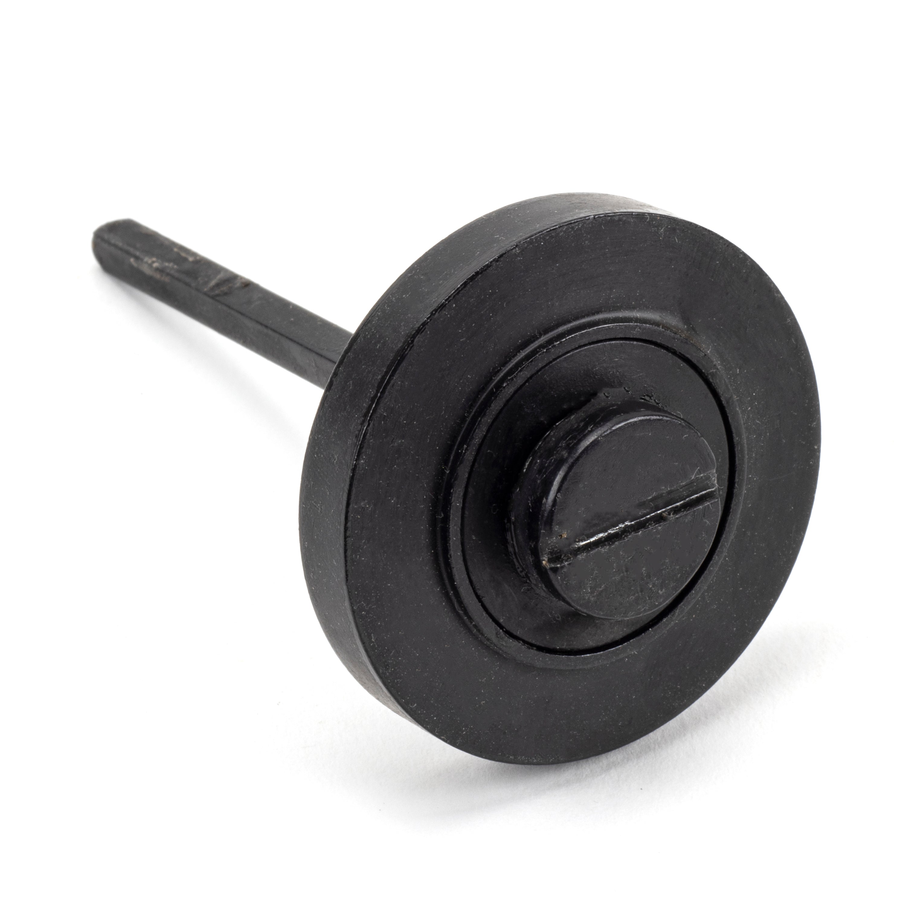 External Beeswax Round Thumbturn Set (Plain) | From The Anvil-Thumbturns-Yester Home