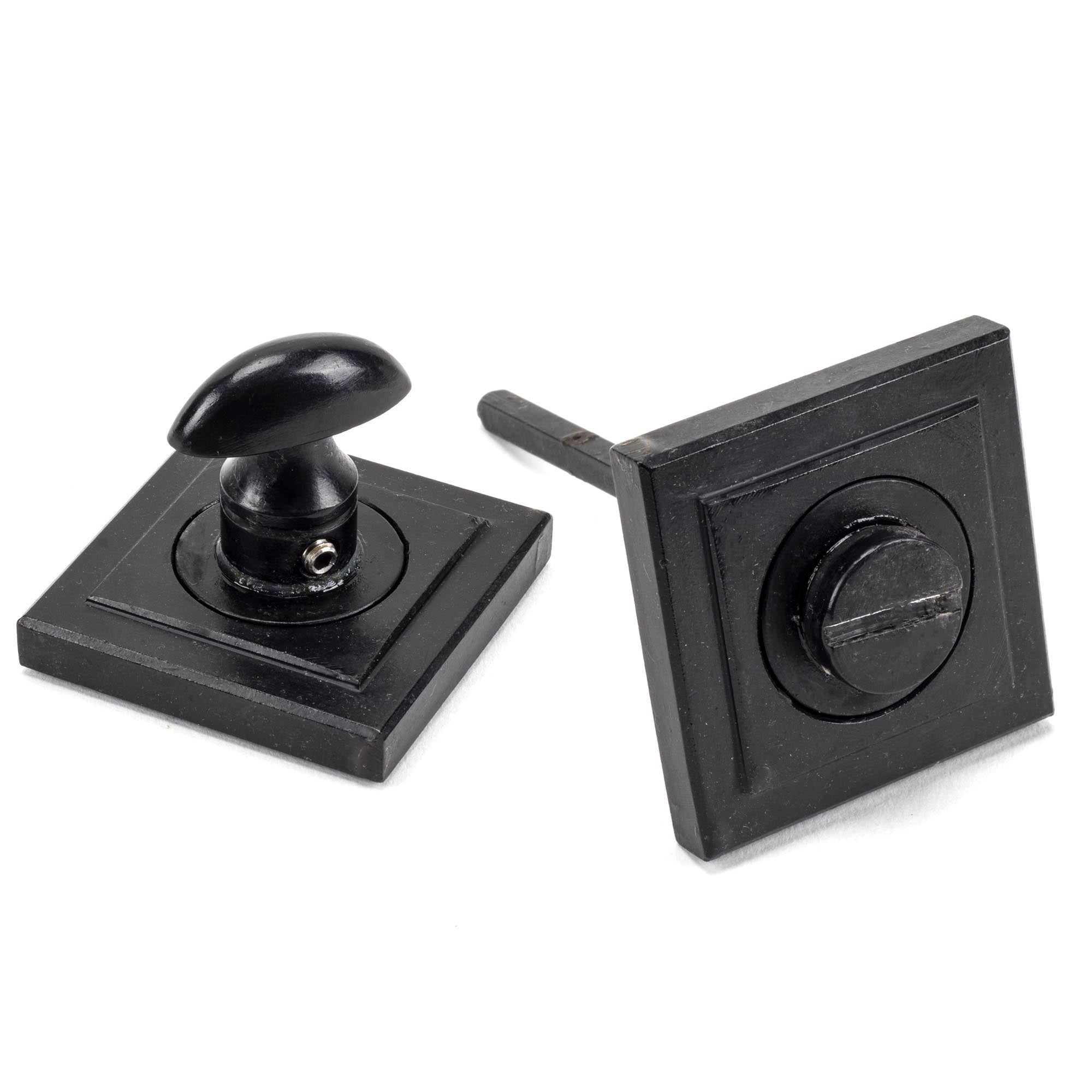 External Beeswax Round Thumbturn Set (Square) | From The Anvil - Thumbturns - From The Anvil - Yester Home