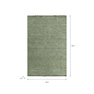 Falfield Rug | 120x180cm | Moss Green | Wool - Rugs & Runners - Garden Trading - Yester Home