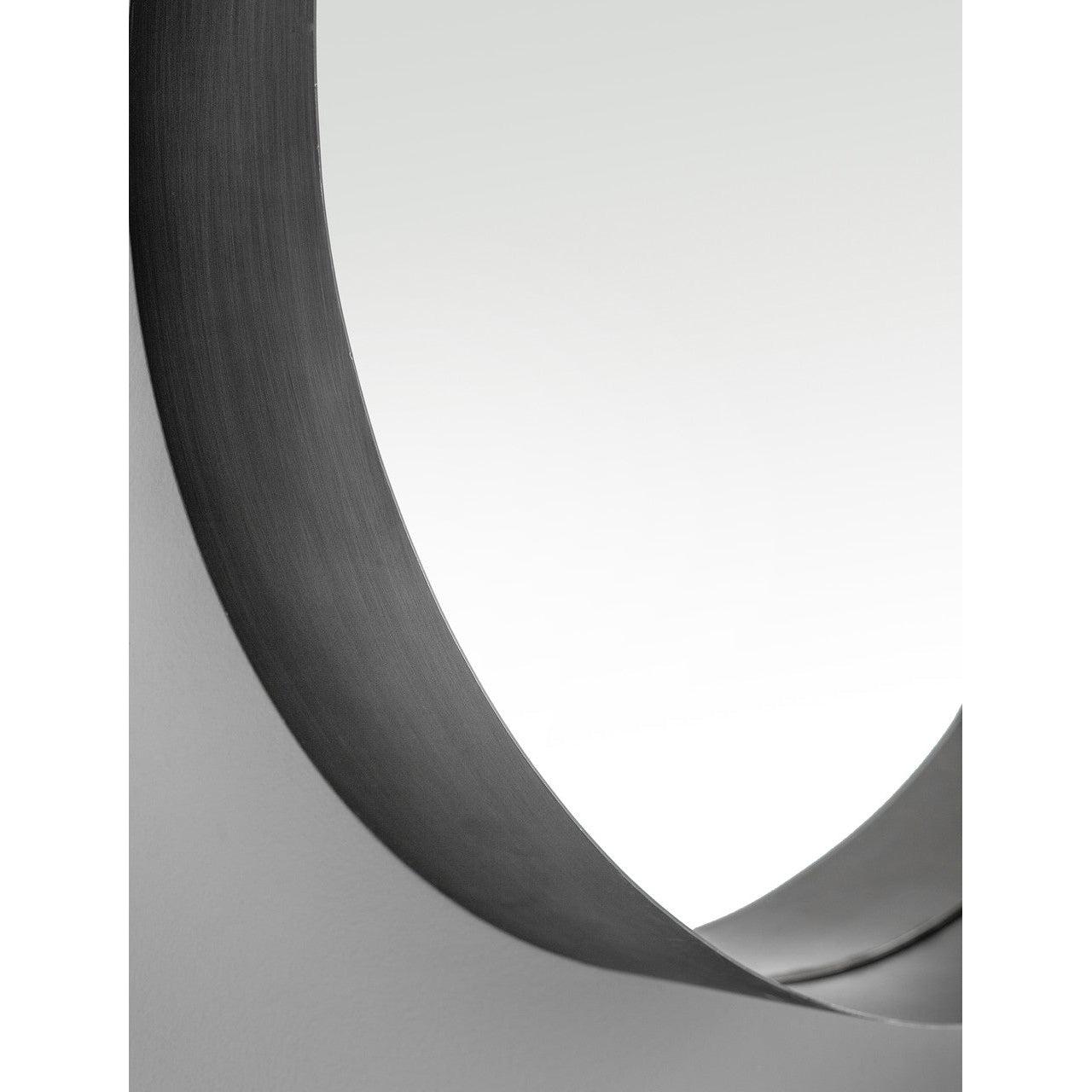 Farringdon Mirror, Round - Steel-Mirrors-Yester Home