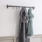 Farringdon Steel Hook Rail-Hook Rails-Yester Home