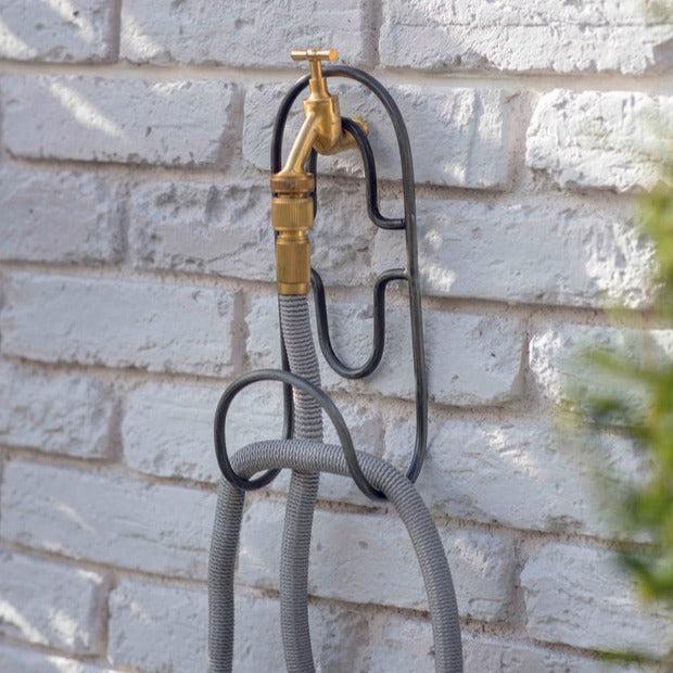 Farringdon Tap Hose Hanger - Steel-Hoses & Watering-Yester Home