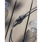 Festoon Lights, Classic Extendable - 20 Bulbs in Black-Festoon Lights-Yester Home