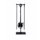 Fireside Set of 4 Tools - Wrought Iron-Fire Companion Set-Yester Home