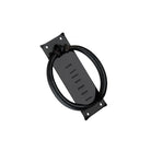 Flamingo Door Knocker Matt Black-Ferro Handforged Collection-Yester Home