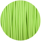 Flouro Lime Green Round Fabric Braided Cable-Fabric Cable-Yester Home