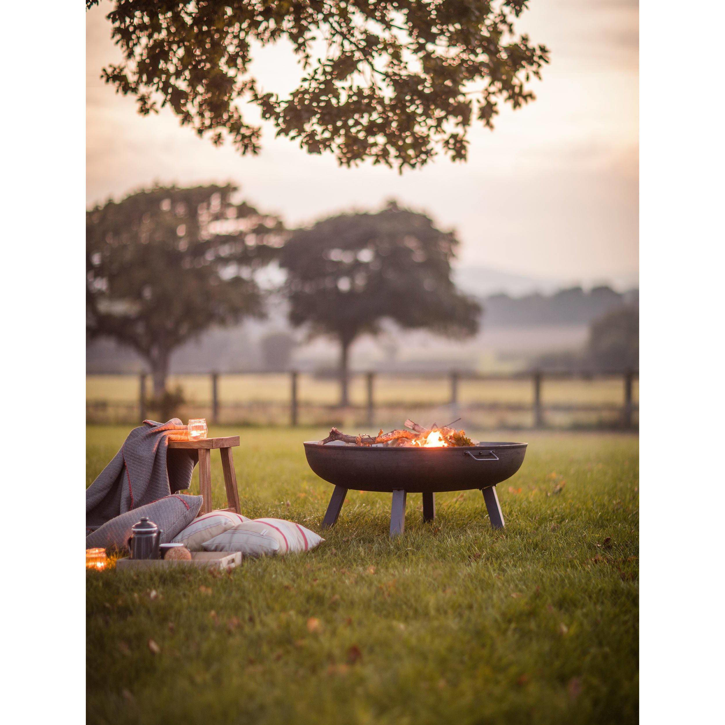 Foscot Fire Pit & Stand-Fire Pits & Braziers-Yester Home