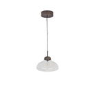 Fovant Fluted Glass Pendant Light | Antique Bronze - Pendant & Ceiling Lights - Garden Trading - Yester Home