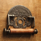 GWR Cast Iron Toilet Paper Holder-Toilet Paper Holders-Yester Home