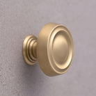 Georgian Brass Cabinet Knob-Cabinet Knobs-Yester Home