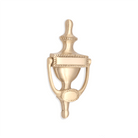 Georgian Door Knocker 150mm Satin Brass-Door Knockers-Yester Home