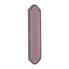 Georgian Half Round Finger Plate 295mm Aged Bronze-Finger Plates & Letter Plates-Yester Home