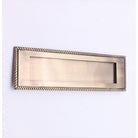 Georgian Letter Plate 250mm Antique Brass-Finger Plates & Letter Plates-Yester Home