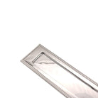 Georgian Letter Plate 250mm Polished Chrome-Finger Plates & Letter Plates-Yester Home