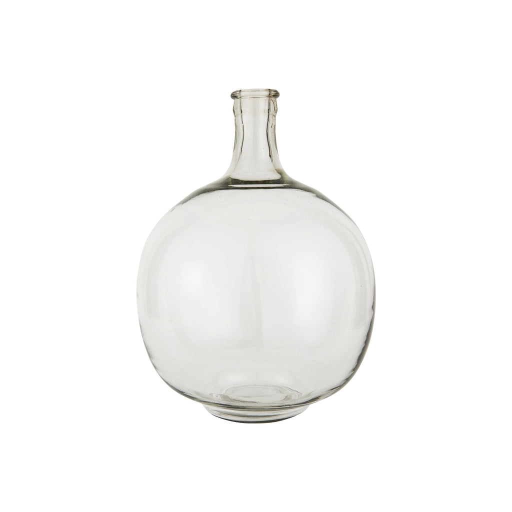 Glass Carbouy Style Balloon Vase-Vases-Yester Home