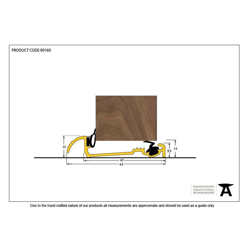 Gold 1219mm Macclex 15/2 Threshold | From The Anvil-Thresholds-Yester Home