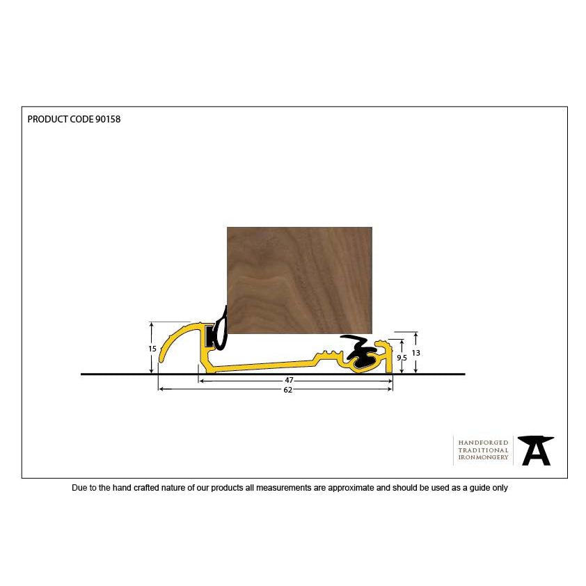 Gold 914mm Macclex 15/2 Threshold | From The Anvil-Thresholds-Yester Home