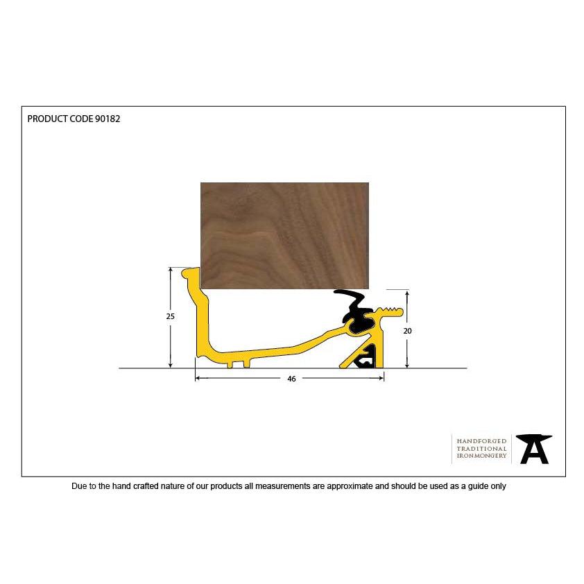 Gold 914mm Macclex Lowline Sill | From The Anvil-Sills-Yester Home