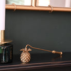 Gold Pineapple Candle Snuffer-Candle Snuffers-Yester Home