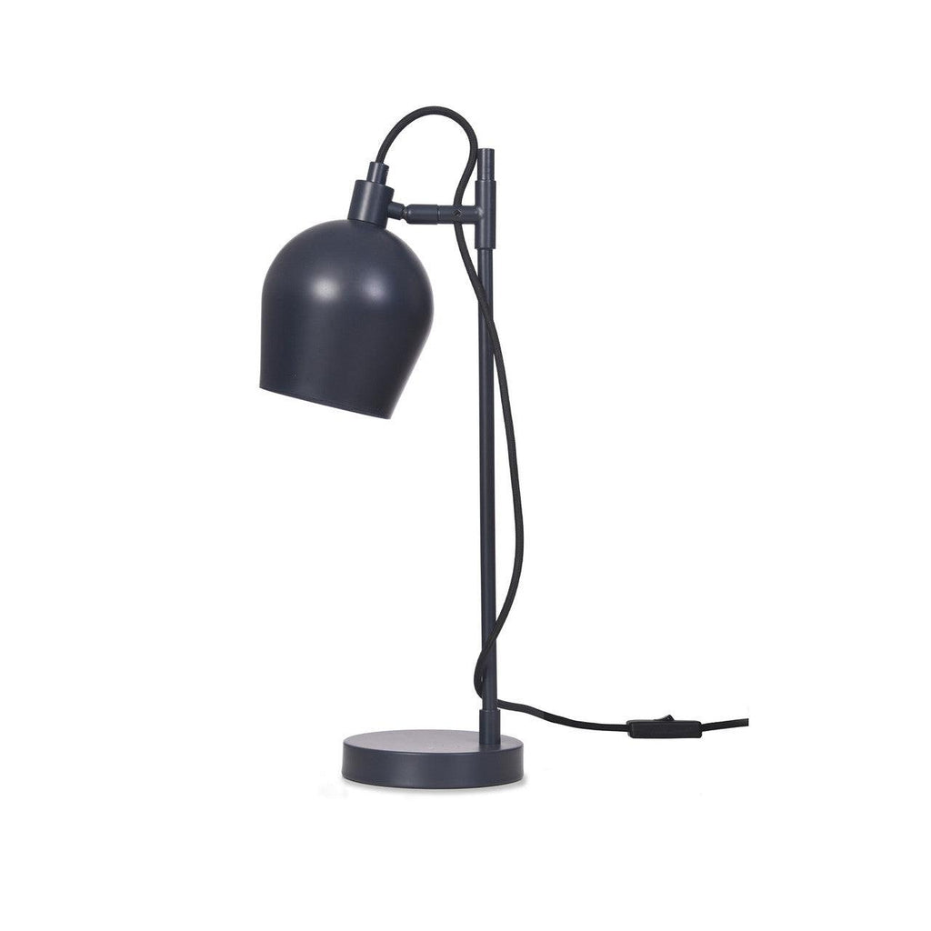 Grafton Desk Lamp in Ink - Steel