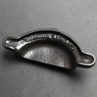 Green Man Cast Iron Cup Pull Handle-Drawer Pulls-Yester Home