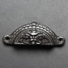 Green Man Cast Iron Cup Pull Handle-Drawer Pulls-Yester Home