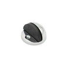 Half Moon Door Stopper Polished Chrome-Door Stops-Yester Home