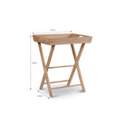 Hambledon Butlers Tray - Oak-Coffee & Side Tables-Yester Home