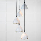 Hammered Brass Brindley Cluster Pendant in Birch | From The Anvil - Cluster Pendants - From The Anvil - Yester Home