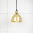 Hammered Brass Brindley Pendant | From The Anvil - Brindley - From The Anvil - Yester Home