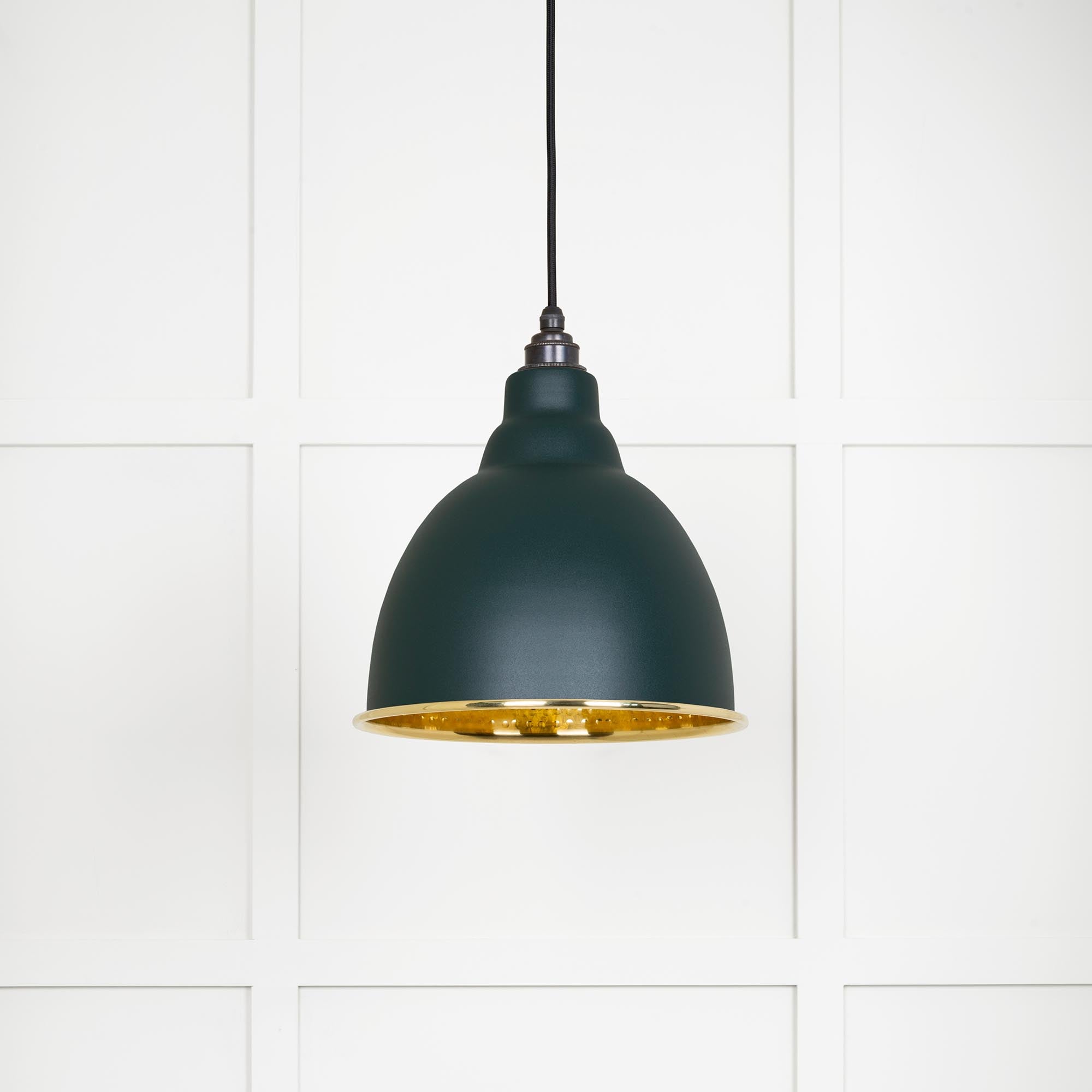 Hammered Brass Brindley Pendant in Dingle | From The Anvil - Brindley - From The Anvil - Yester Home