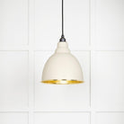 Hammered Brass Brindley Pendant in Teasel | From The Anvil - Brindley - From The Anvil - Yester Home