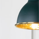 Hammered Brass Brindley Wall Light in Dingle | From The Anvil - Wall Lights - From The Anvil - Yester Home