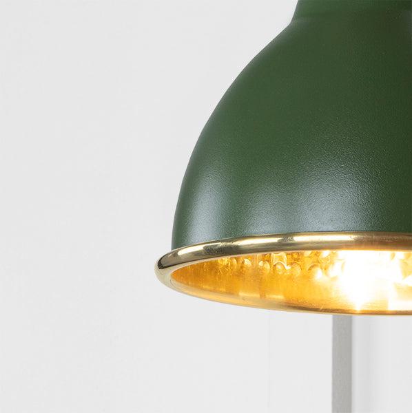 Hammered Brass Brindley Wall Light in Heath | From The Anvil-Wall Lights-Yester Home