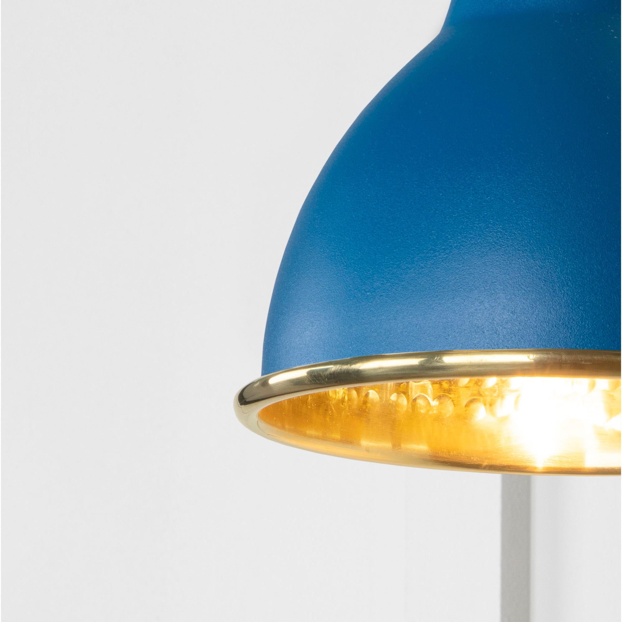 Hammered Brass Brindley Wall Light in Upstream | From The Anvil - Wall Lights - From The Anvil - Yester Home