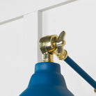 Hammered Brass Brindley Wall Light in Upstream | From The Anvil - Wall Lights - From The Anvil - Yester Home