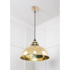 Hammered Brass Harborne Pendant | From The Anvil - Harborne - From The Anvil - Yester Home