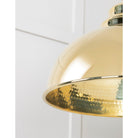 Hammered Brass Harborne Pendant | From The Anvil-Harborne-Yester Home