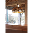 Hammered Brass Harborne Pendant | From The Anvil-Harborne-Yester Home