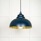 Hammered Brass Harborne Pendant in Dusk | From The Anvil - Harborne - From The Anvil - Yester Home